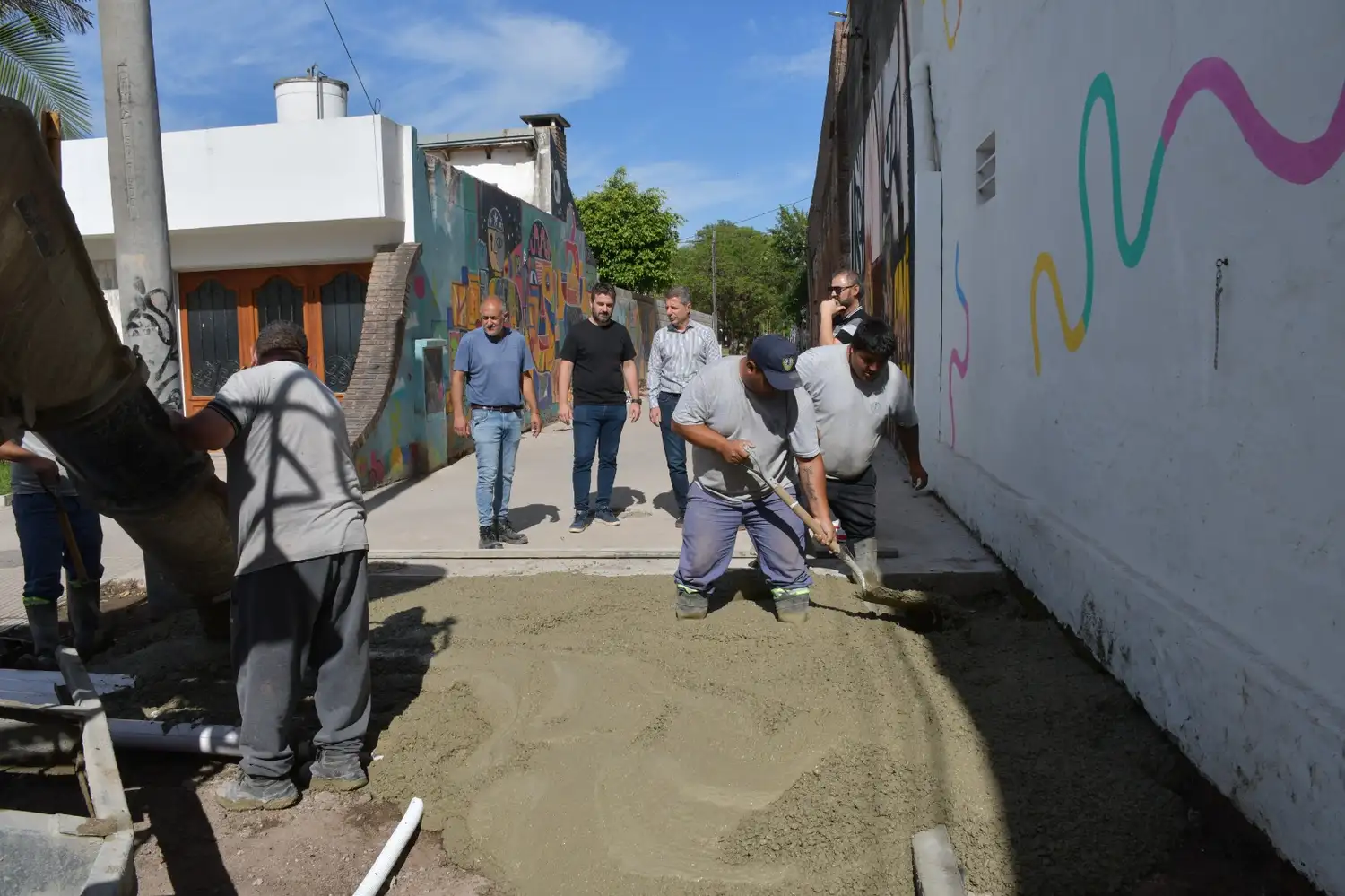 El municipio se encuentra en el tramo final de las obras de refuncionalización.