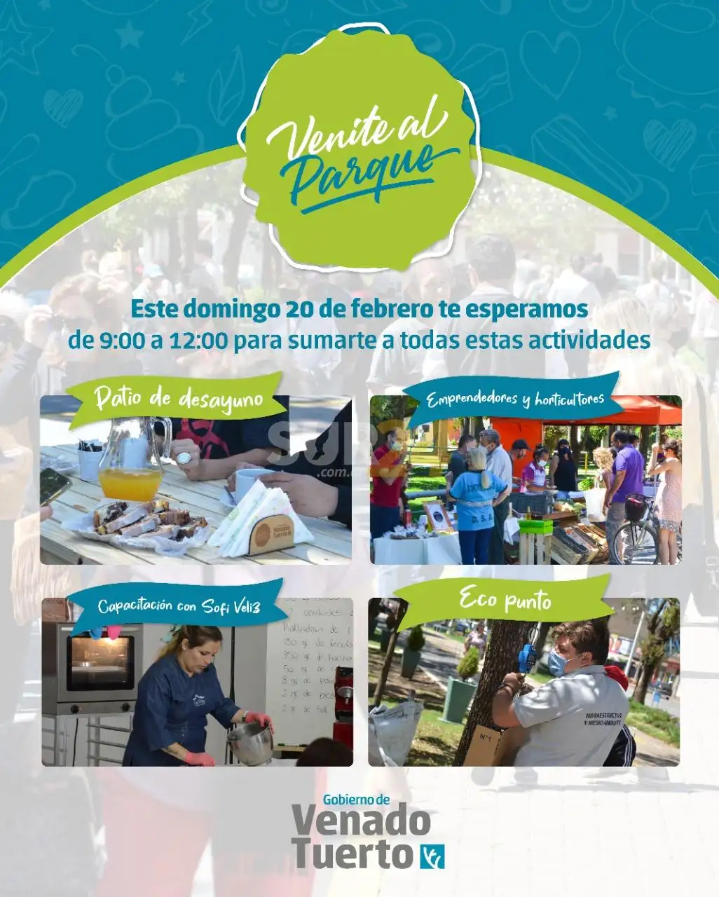 “Venite al Parque” sigue sumando actividades para toda la comunidad