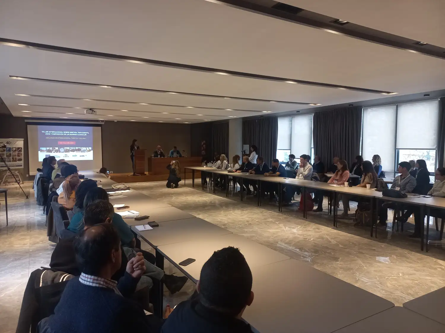 Imagen del Taller Internacional que se llevó a cabo este miércoles.