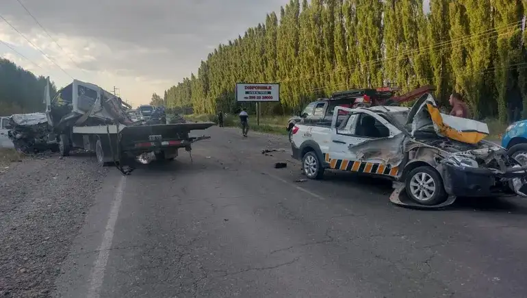 El fatal siniestro ocurrió a la altura de la picada 9.