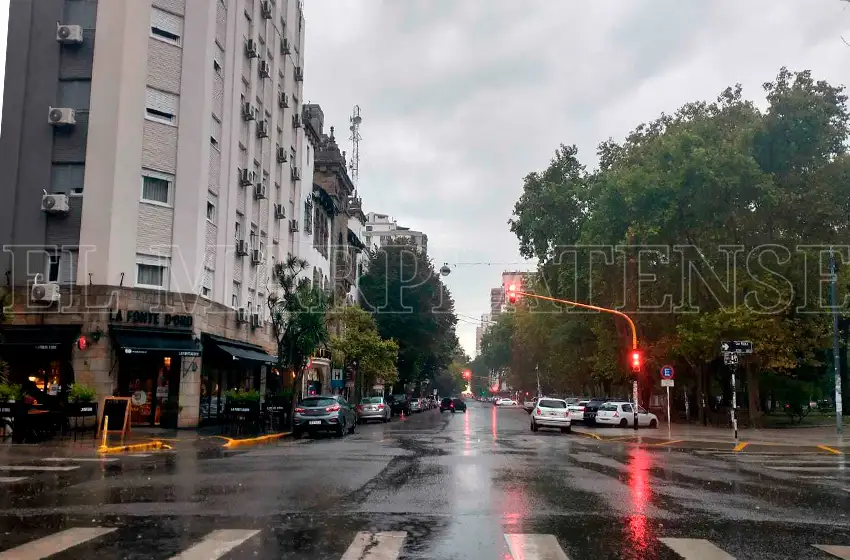La lluvia quiere volver a Mar del Plata