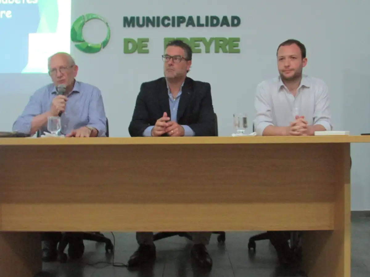Freyre presentó el programa  municipal "Diabetes Controlada” 