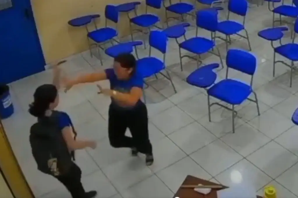 Alumna apuñaló a una profesora