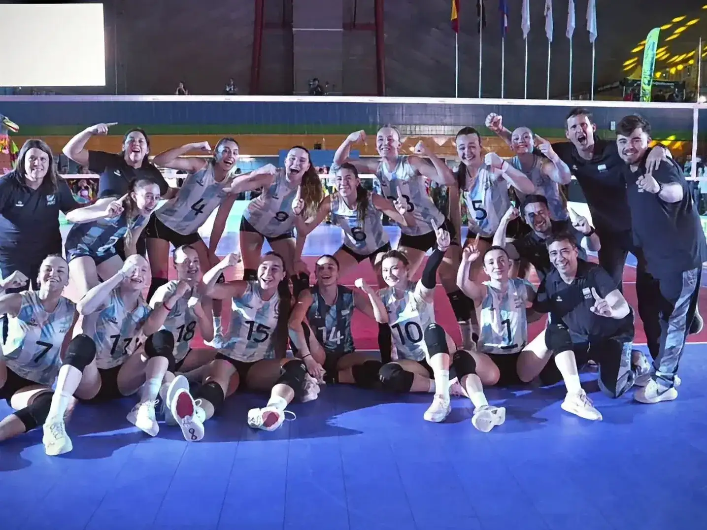 Las Panteritas se consagraron campeonas invictas del Sudamericano