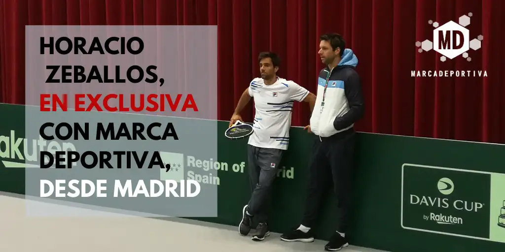 Horacio Zeballos desde Madrid: “Es la serie más difícil pero no perdemos las esperanzas”