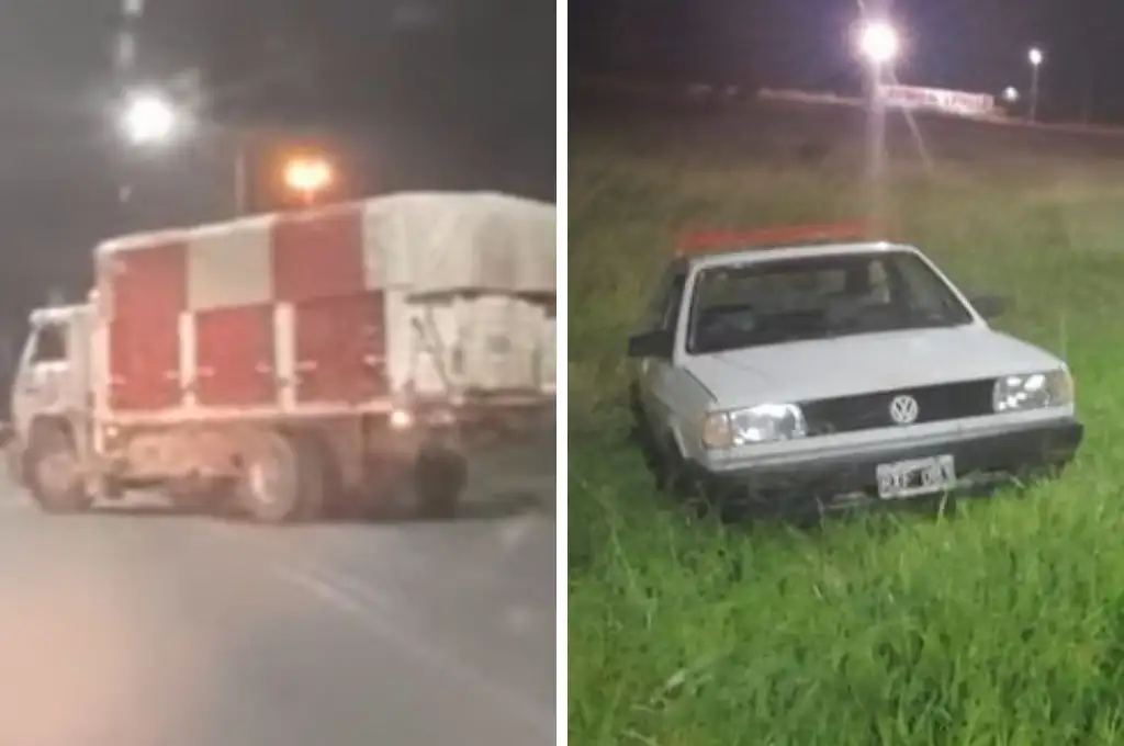 "Relatos Salvajes" en Córdoba: un camión embistió a un auto tras una discusión