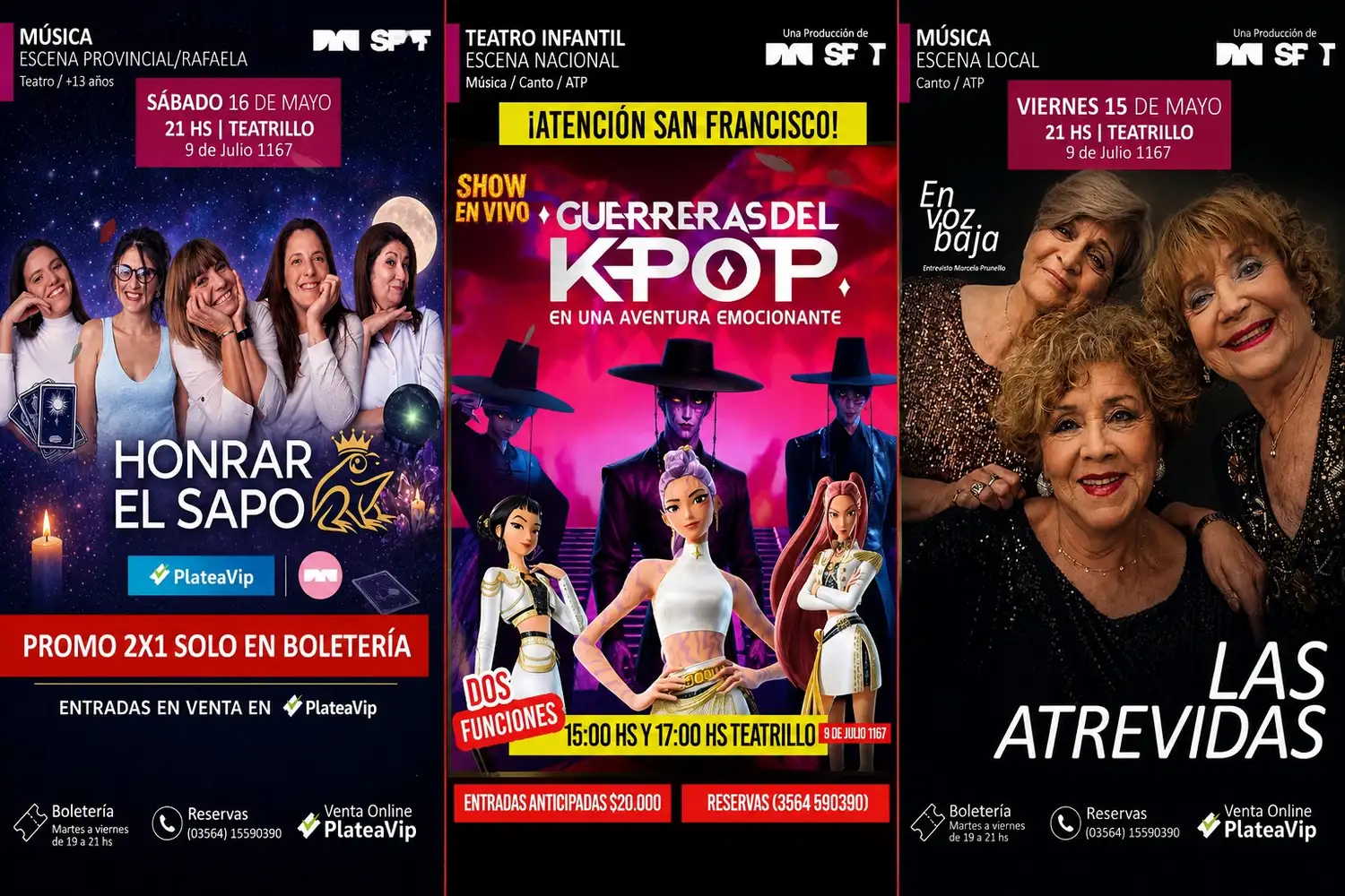 El Teatrillo presenta un fin de semana con música, teatro y propuestas para toda la familia