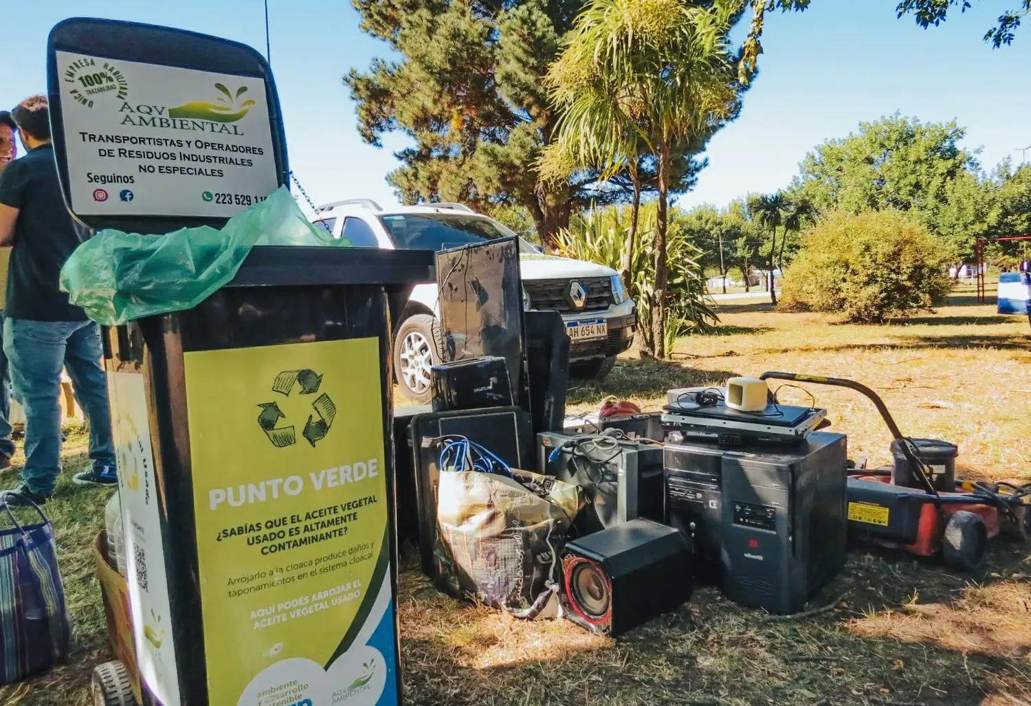 El espacio estará destinado a la recepción de materiales que habitualmente no se descartan en la bolsa verde.