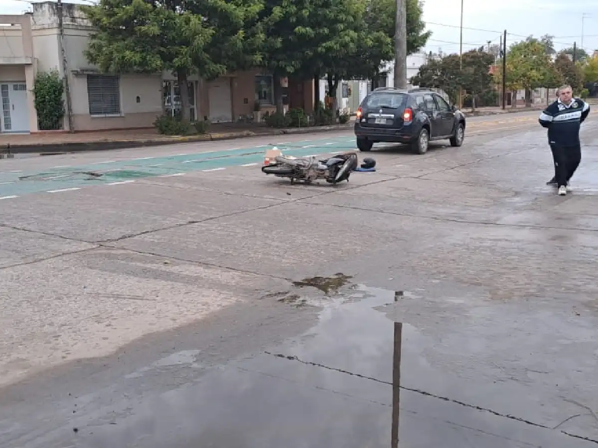 Otros dos fuertes choques dejaron motociclistas lesionados  y con fracturas este lunes 