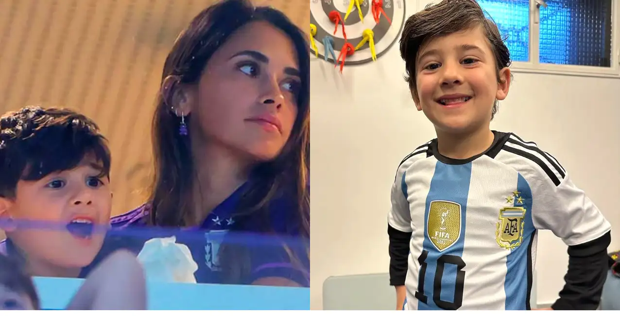 Antonela Roccuzzo publicó una foto de Ciro y las redes estallaron: “Es un mini Messi”