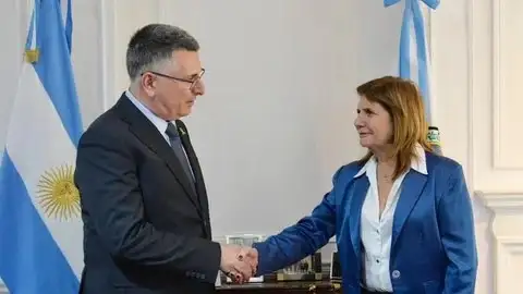 Patricia Bullrich, se reunió con el canciller de Israel, Gideon Sa‘ar.