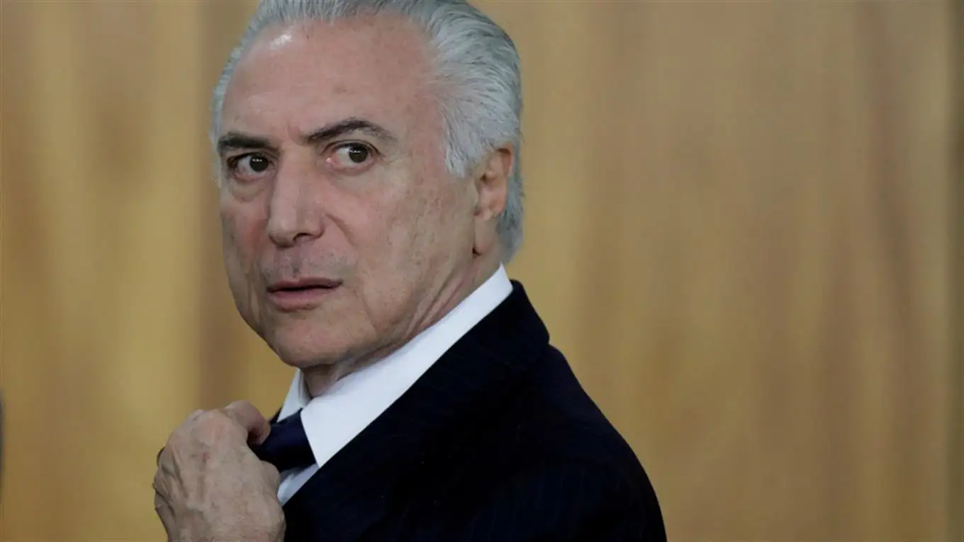 Temer presentó su defensa al Congreso