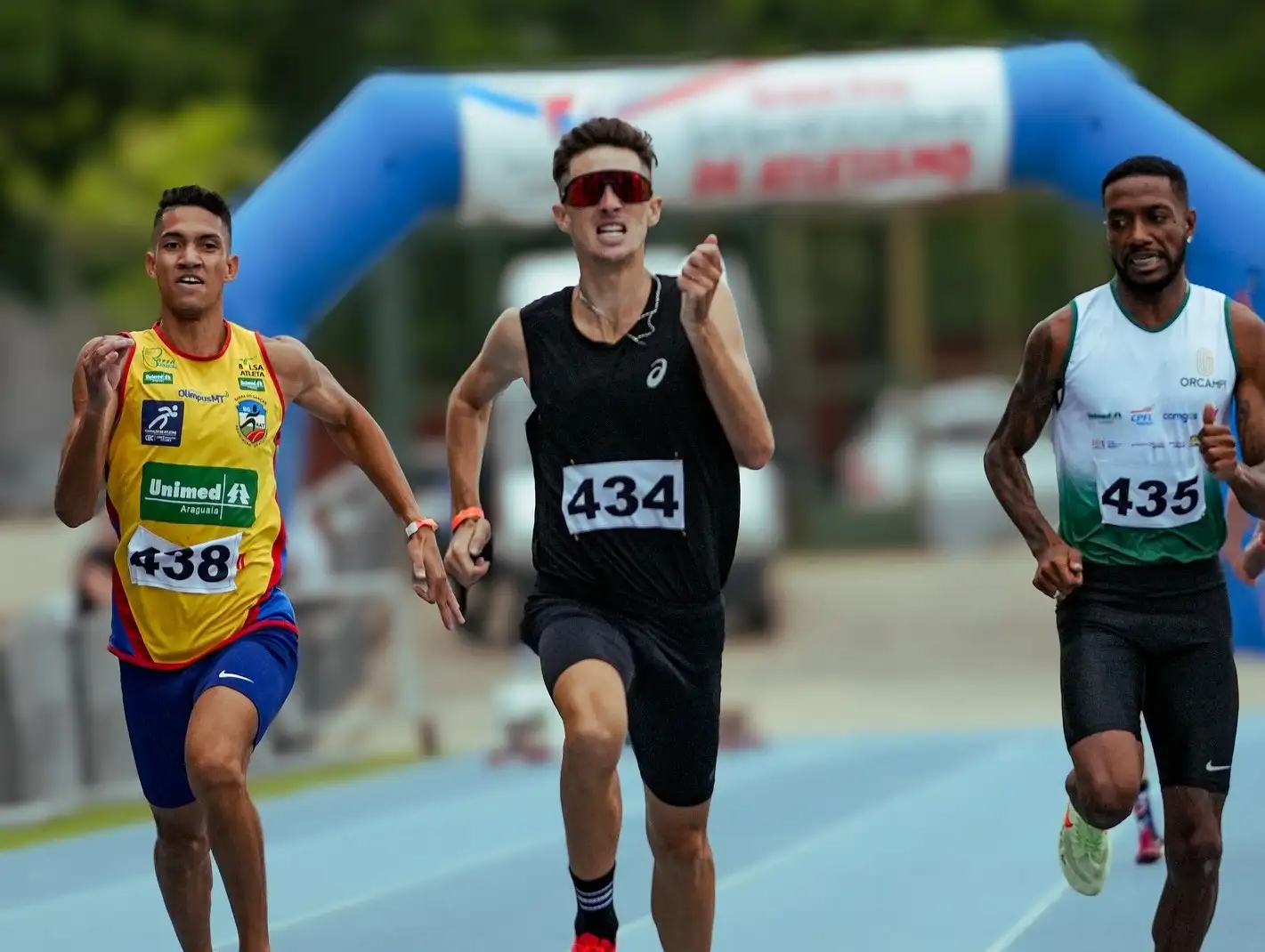 Diego Lacamoire se quedó con la medalla de plata en los 1500m. Foto: Sebastián Lasquera (CADA)