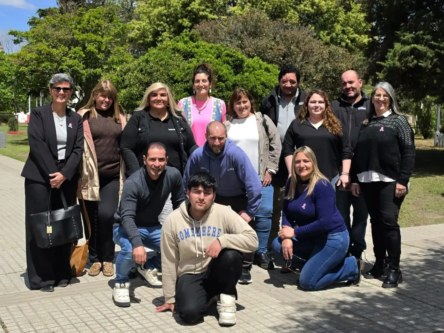 La reunión de coordinación se realizó en Melincué. Foto: Municipalidad de Villa Cañás.