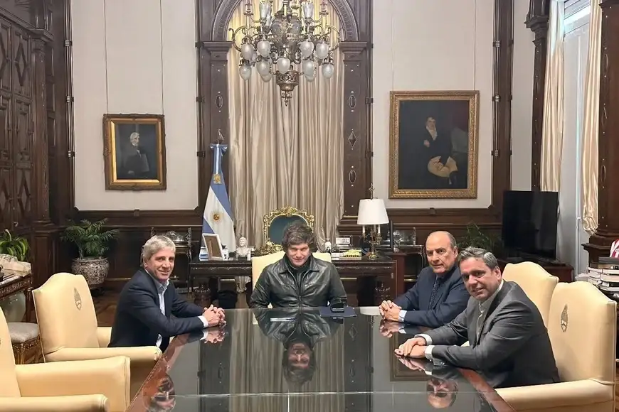 Milei y Catalán