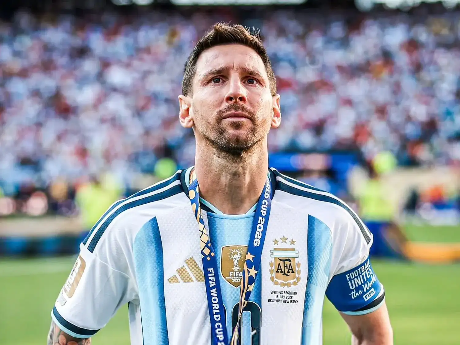 Argentina se prepara para la despedida de Messi de la Selección