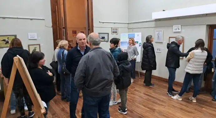 La anterior muestra de arte de Aves migratorias, en el CCM.