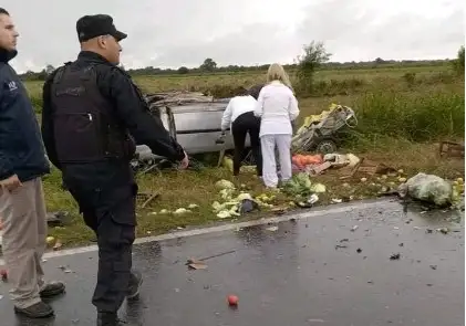 Los servicios de emergencia de la zona trabajaron en el lugar.