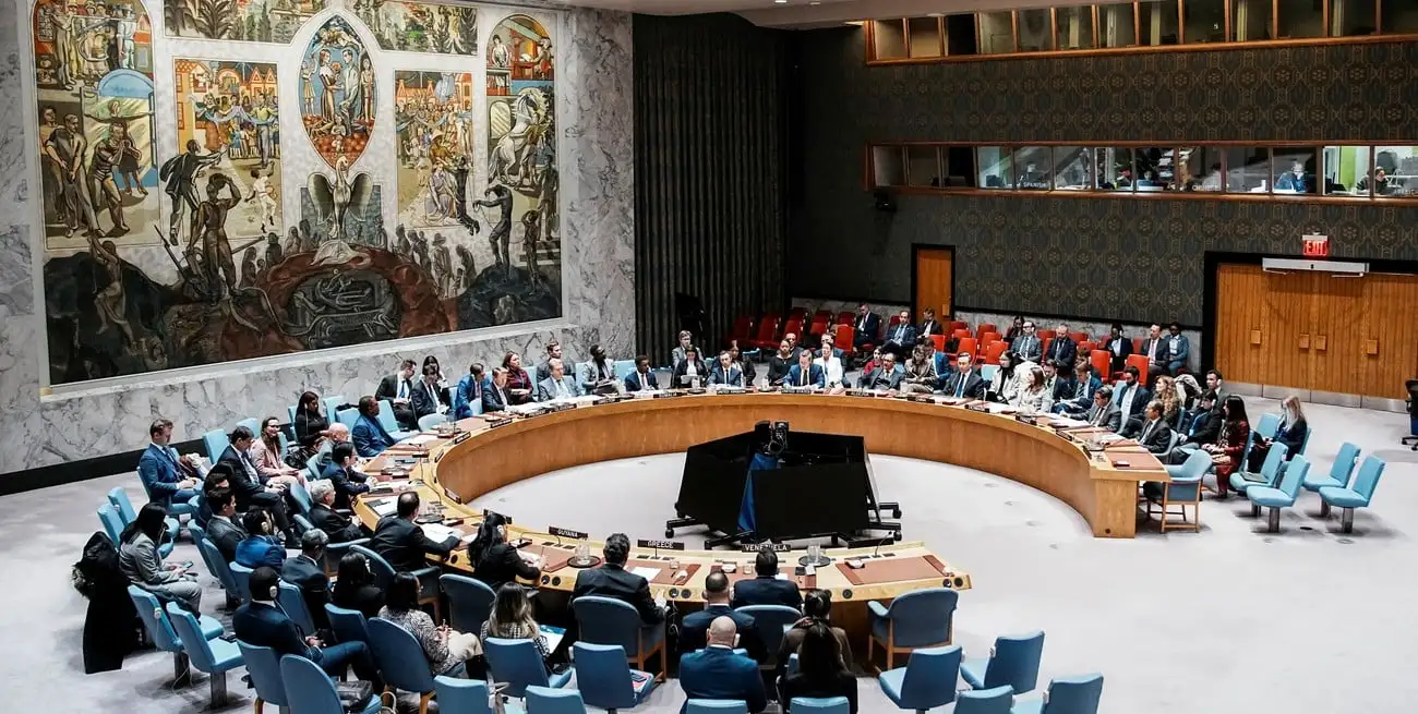 Reunión del Consejo de Seguridad de la ONU, este 23 de diciembre. Reuters
