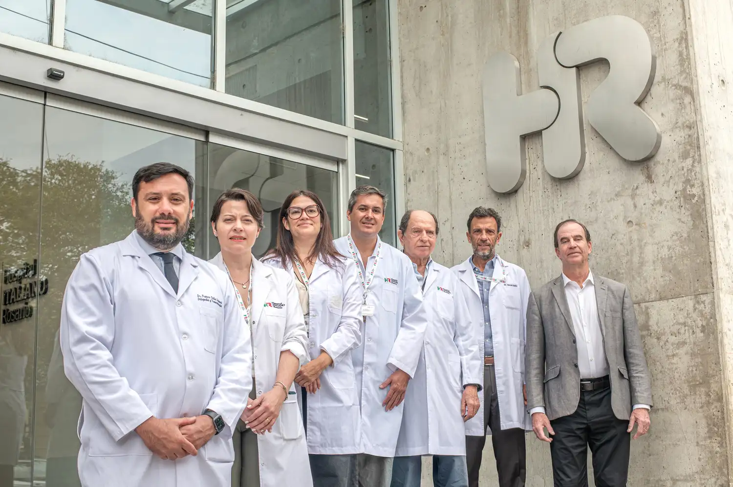 Franco Della Vedova, Victoria Rucci, Valeria López, Ignacio Moreno, Miguel Slullitel, Hernán Slullitel y Daniel Slullitel.