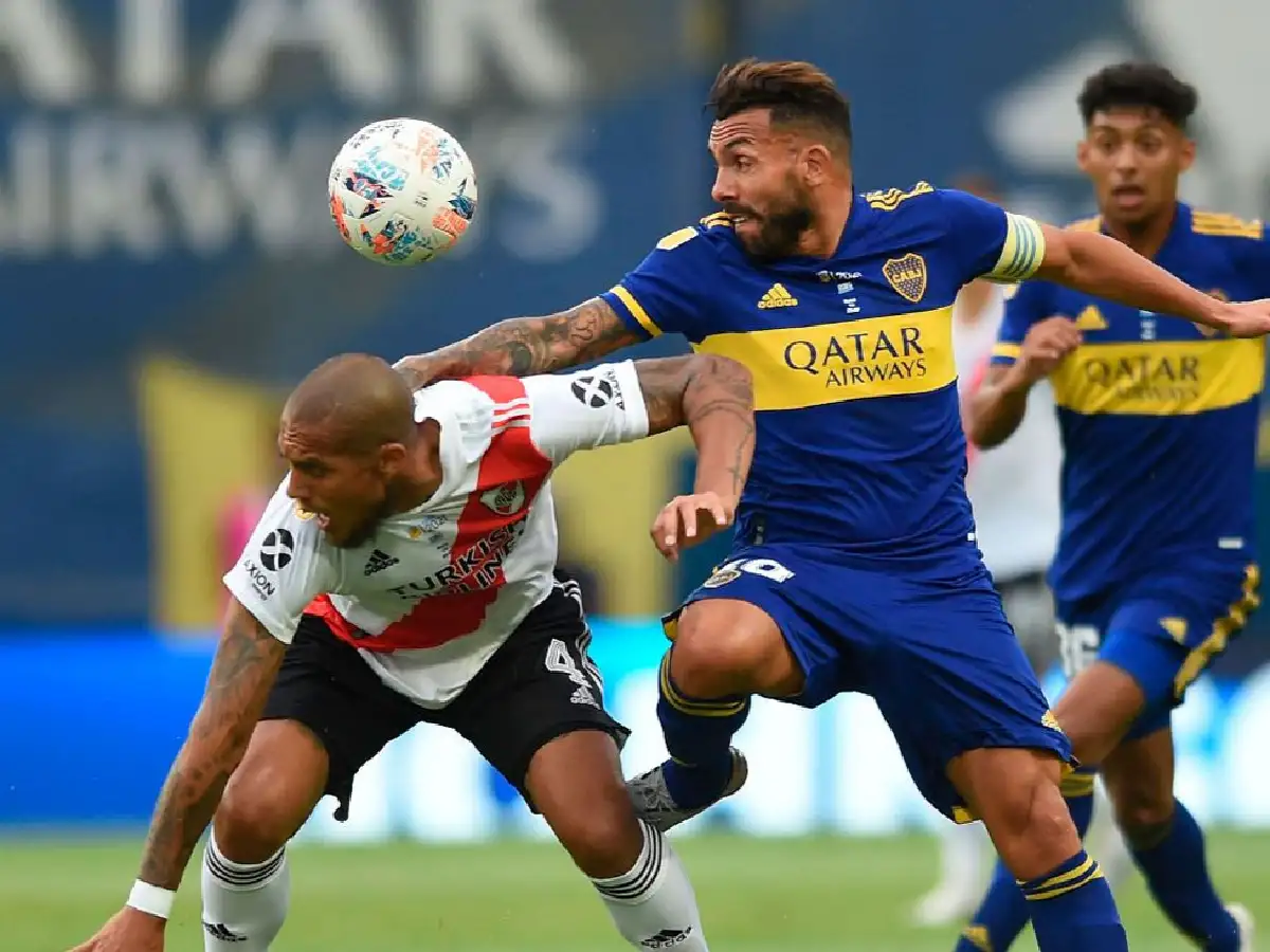 Boca choca con un River muy disminuido 