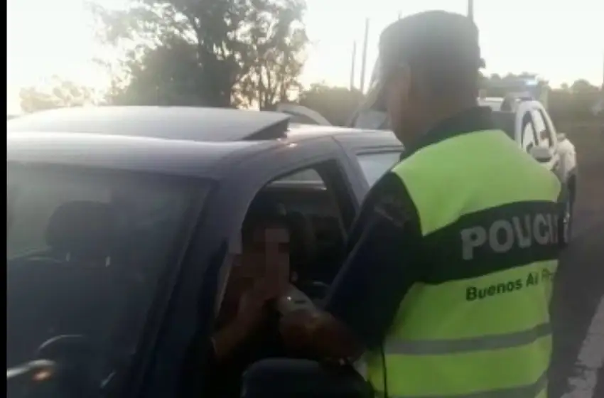 Conducía en alto estado de ebriedad por la ruta 36