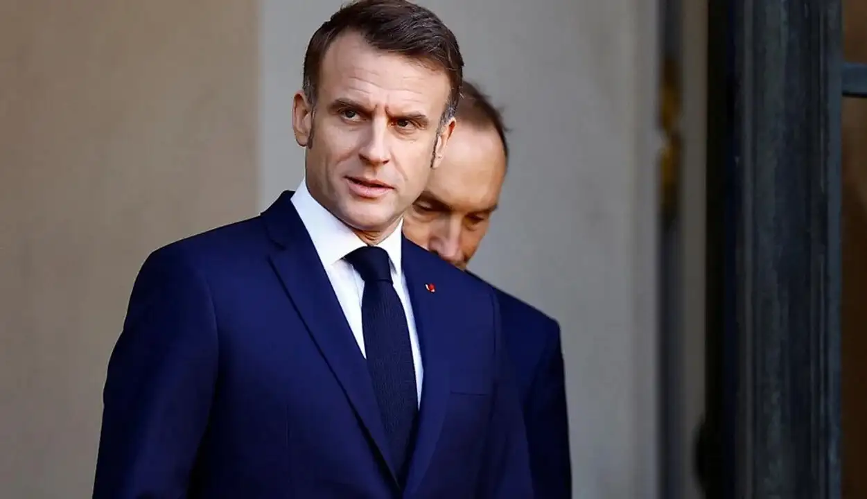 El presidente de Francia, Emmanuel Macron