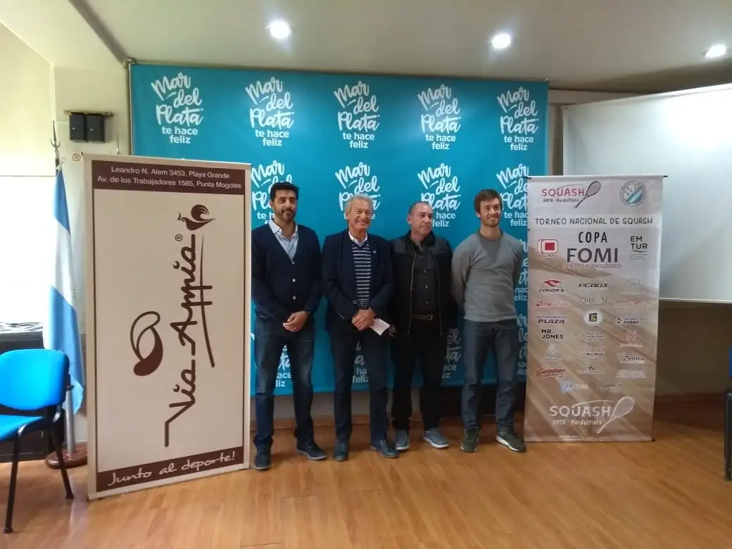 El Nacional de Squash ya se juega en Mar del Plata