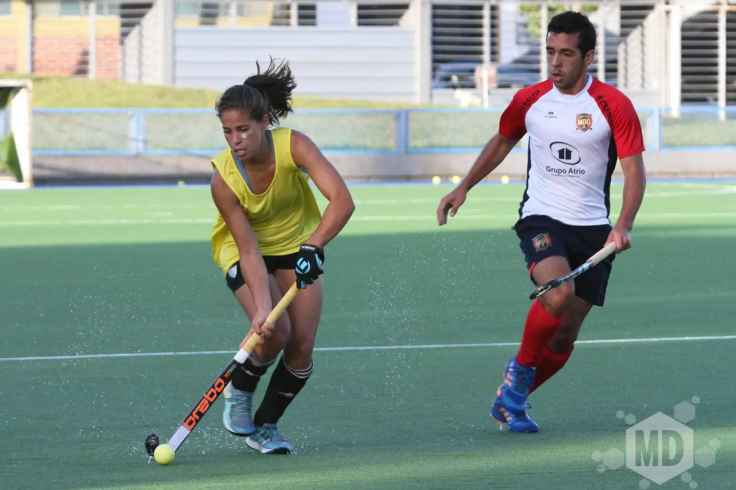 Las Leonas le ganaron 2-0 a MDQ 06 en el último amistoso