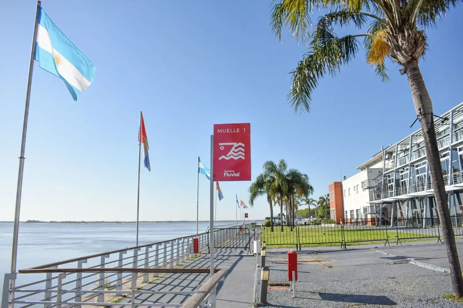 La estación fluvial de Rosario.