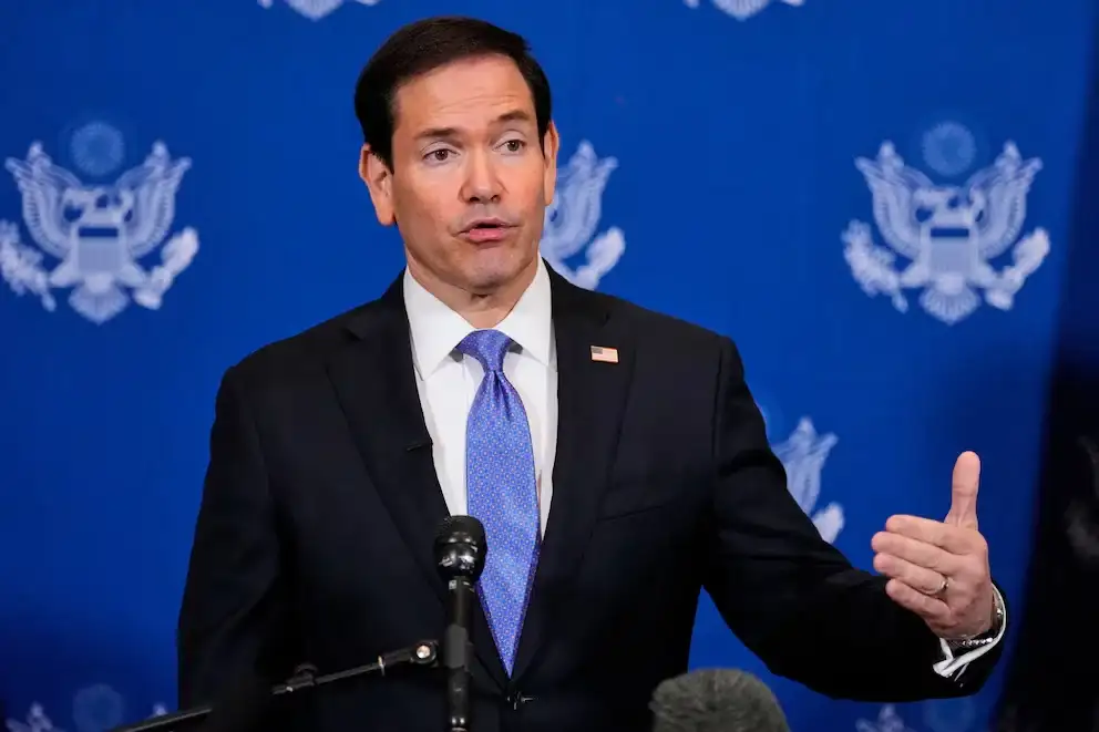Marco Rubio habló tras la reunión de Trump y Delcy Rodríguez