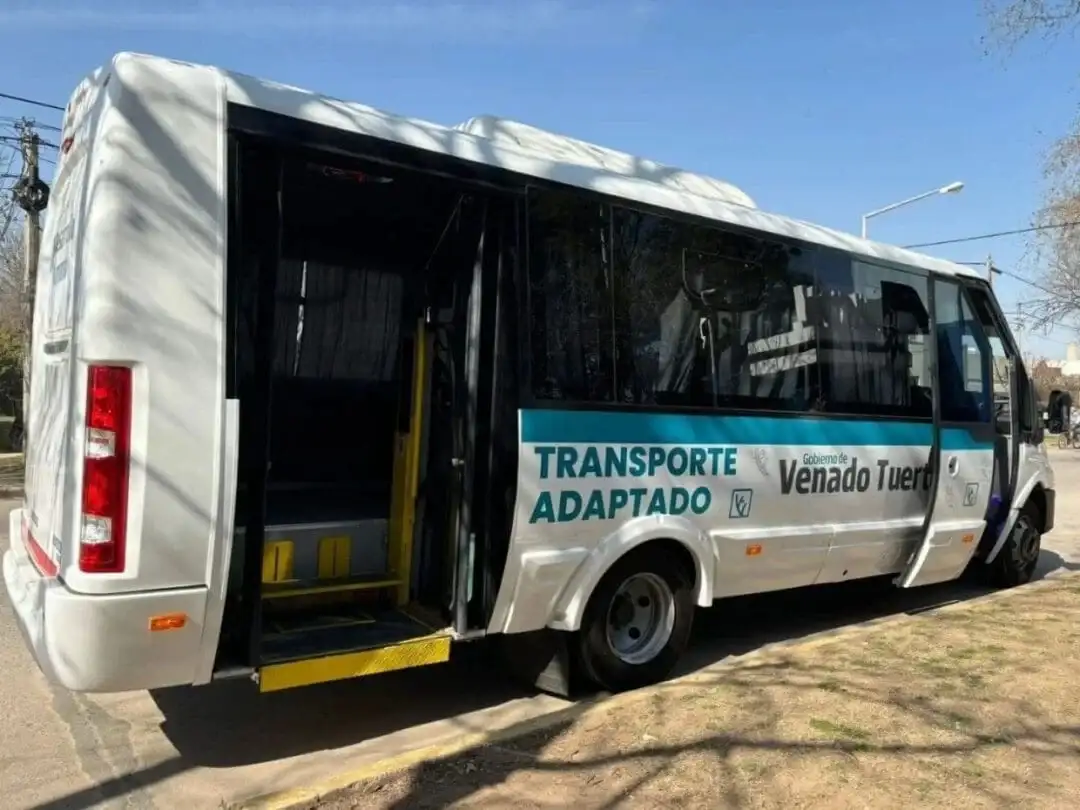 La nueva unidad de transporte Municipal.