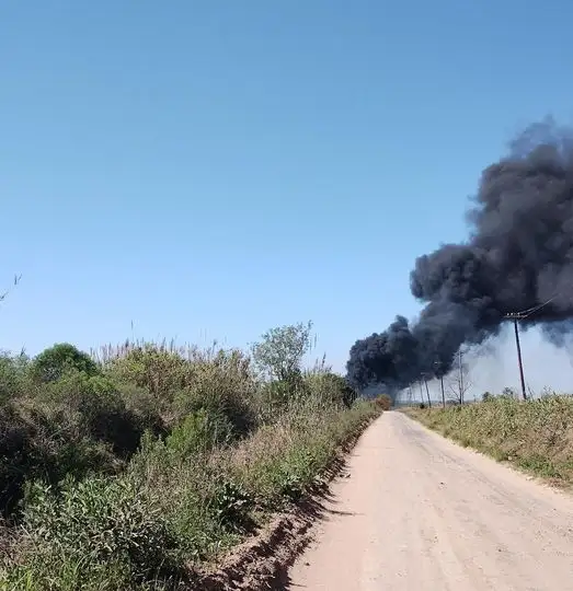 Monte Vera: investigan el hallazgo de una mujer herida tras un incendio