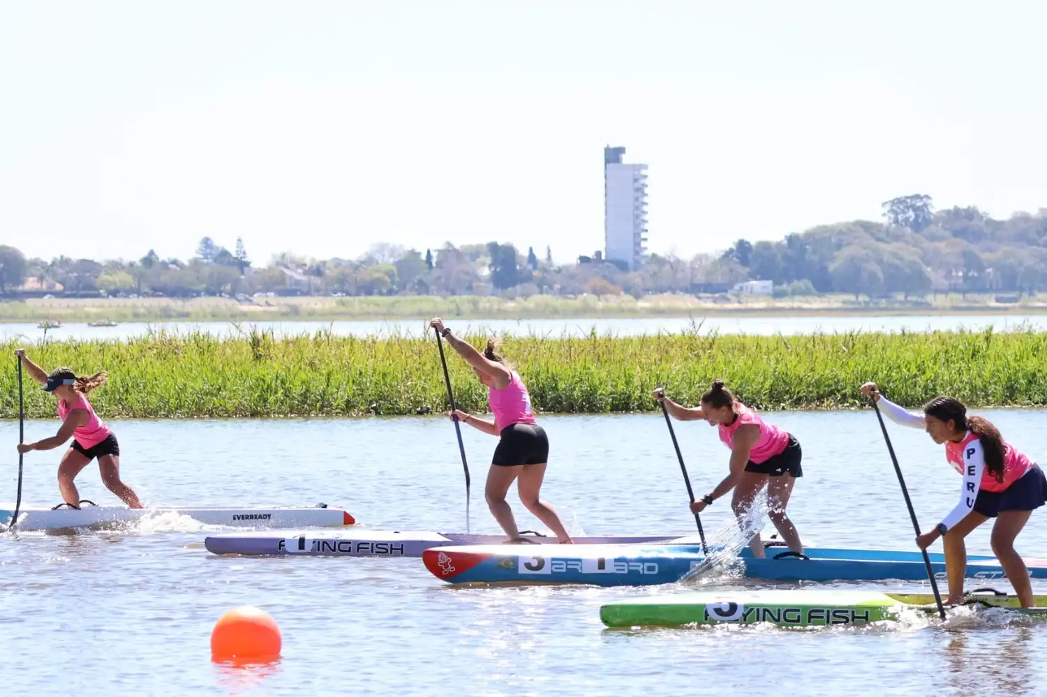 La participación de Stand Up Paddle tuvo su estreno en la ciudad de Santa Fe