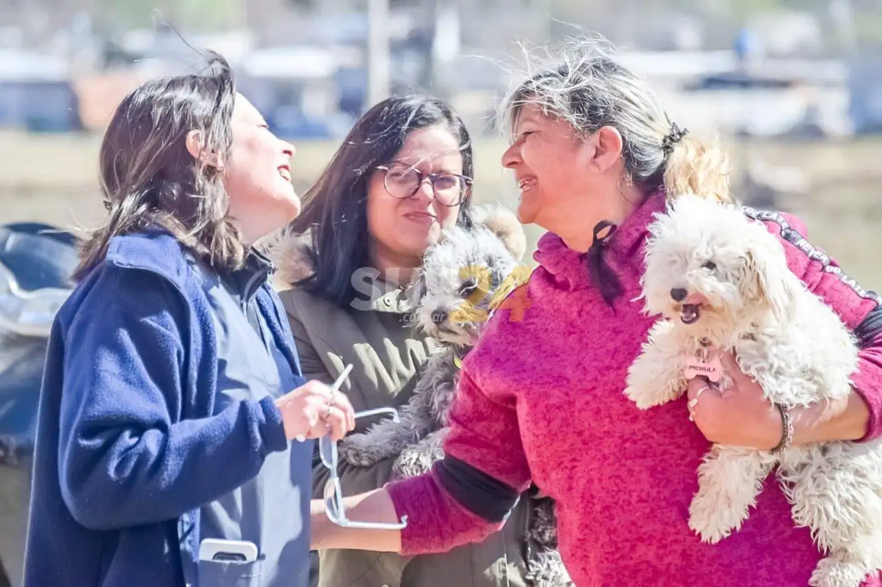 El gobierno municipal llevó servicios de salud animal a tres barrios de Venado