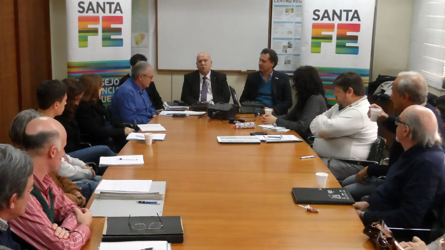 Speranza encabezó una nueva sesión del Consejo Provincial Pesquero