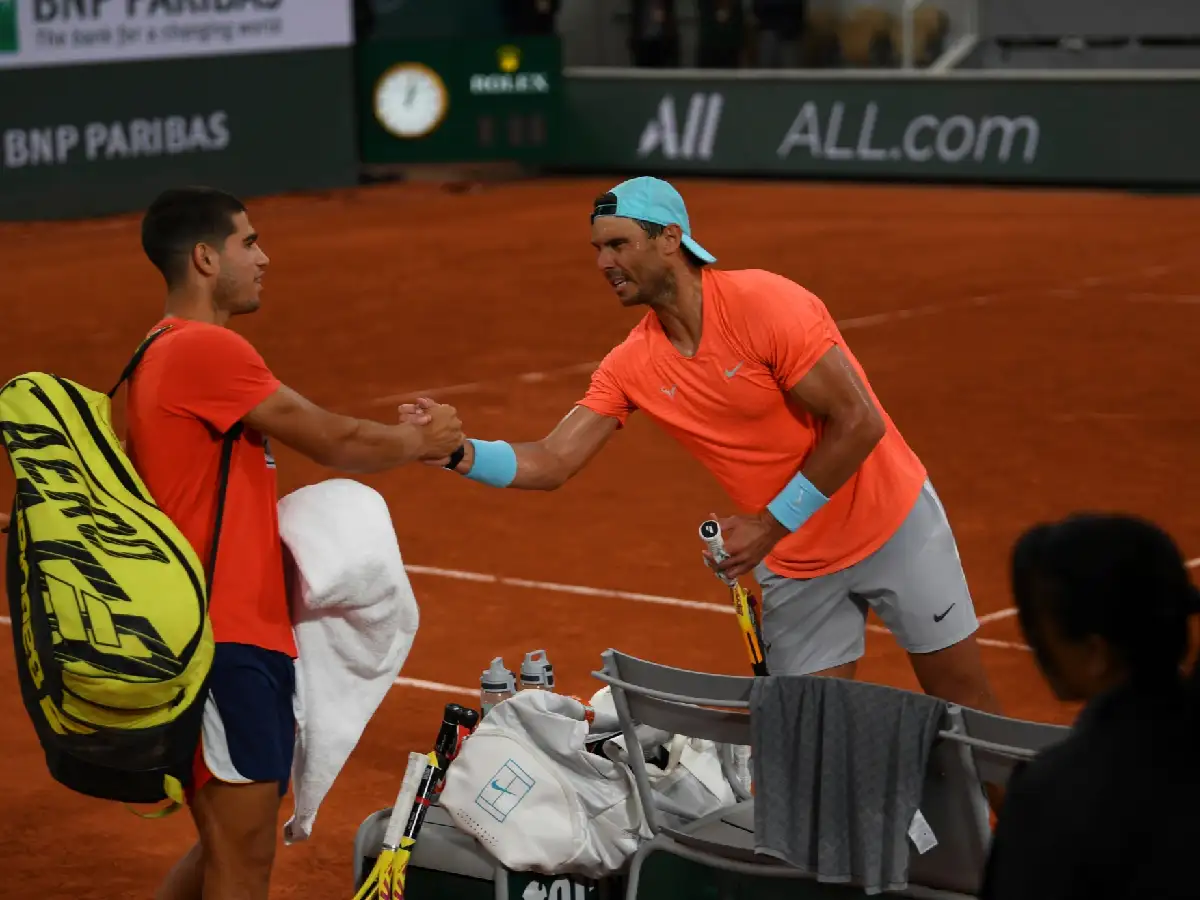 Los españoles Alcaraz y Nadal lideran el ranking