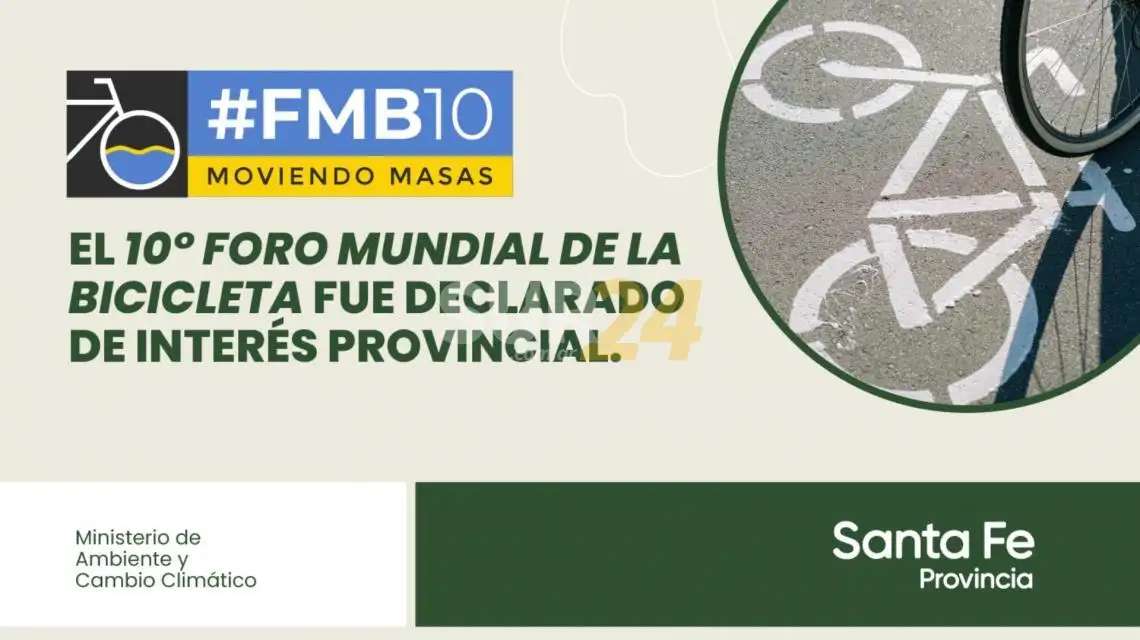 La provincia de santa fe participará en el 10° Foro mundial de la Bicicleta 