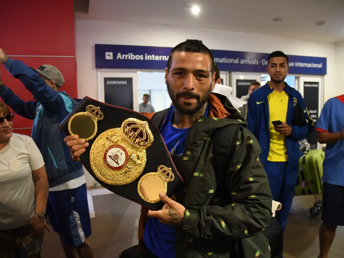 "SE ME CUMPLIÓ EL SUEÑO DE BOXEADOR"