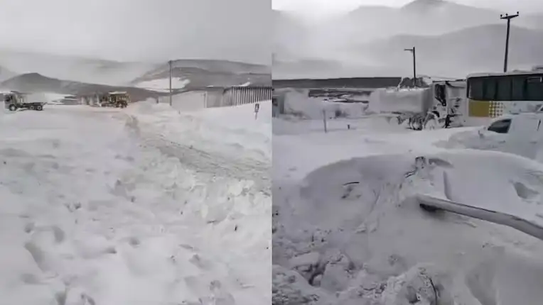 Catamarca: temporal histórico, temperaturas de hasta -27°C y mineros aislados