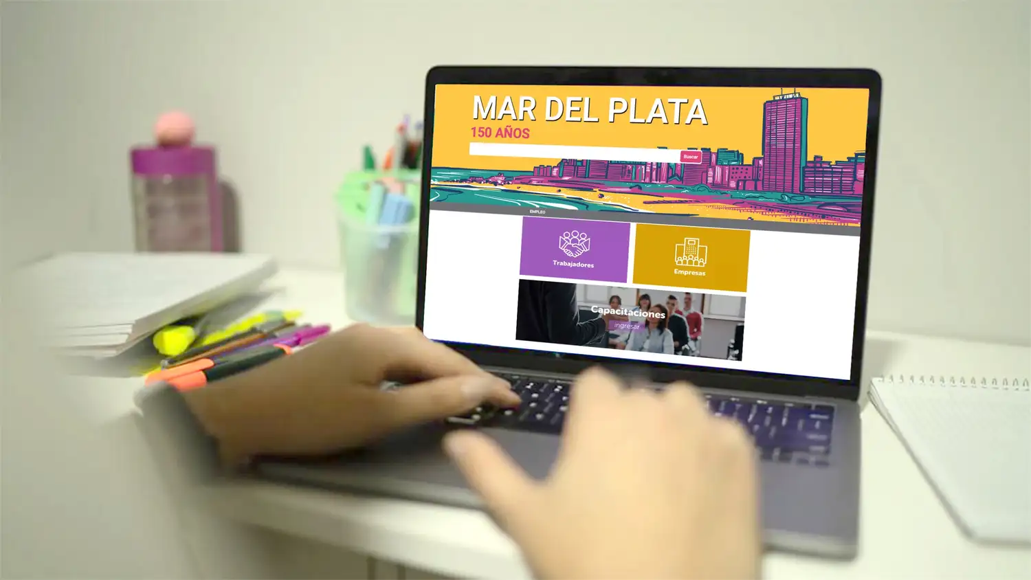 Actualmente, hay 20 ofertas disponibles en www.mardelplata.gob.ar/empleo/ofertas.