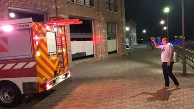 En Rosario un hombre cayó por una barranca en Puerto Norte