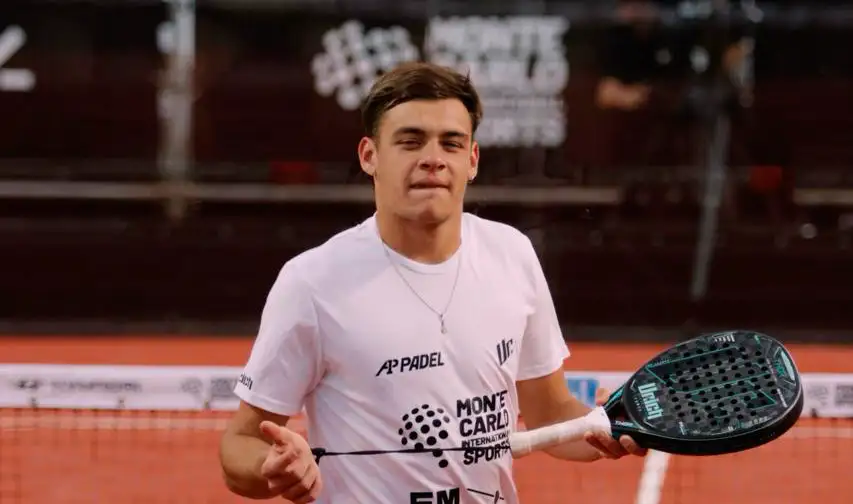 Yob quedó afuera en octavos de final del torneo de pádel A1: Open de Santiago