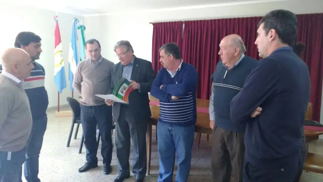 Fascendini entregó aportes a las comunas de Franck, Santo Domingo, Matilde y Las Lunas