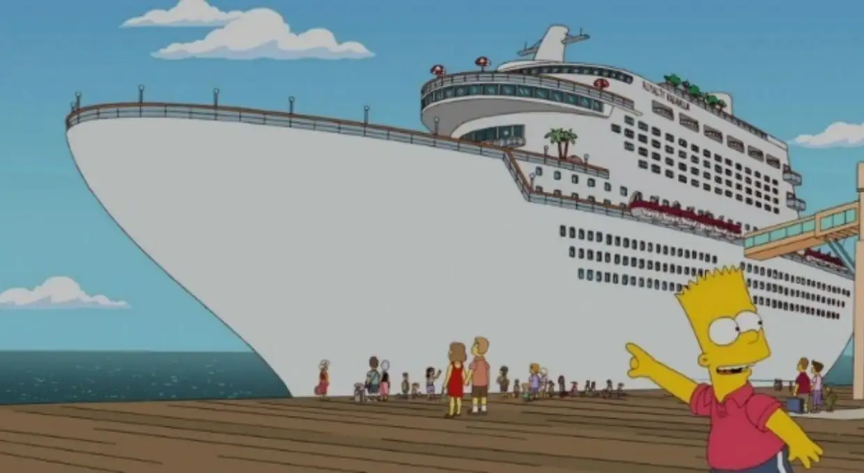 El día que la serie “Los Simpson” predijo el crucero en cuarentena