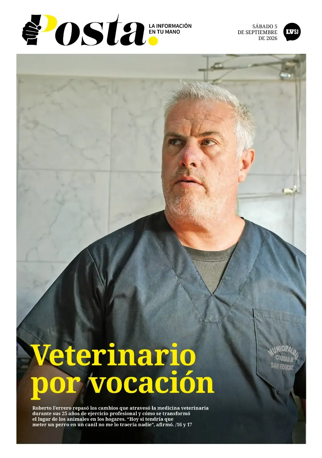 Tapa Posta 5 de septiembre 2026
