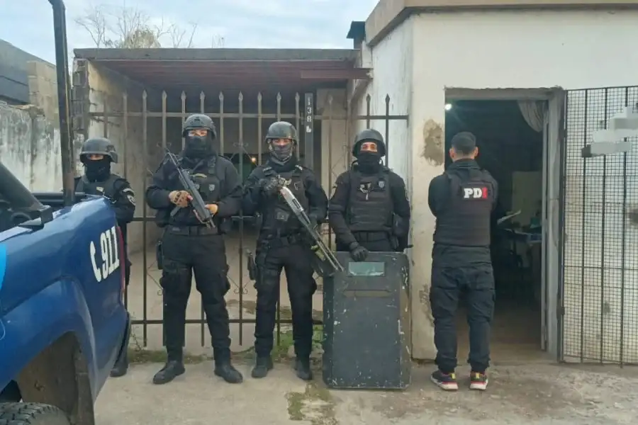 El operativo en Frontera.
