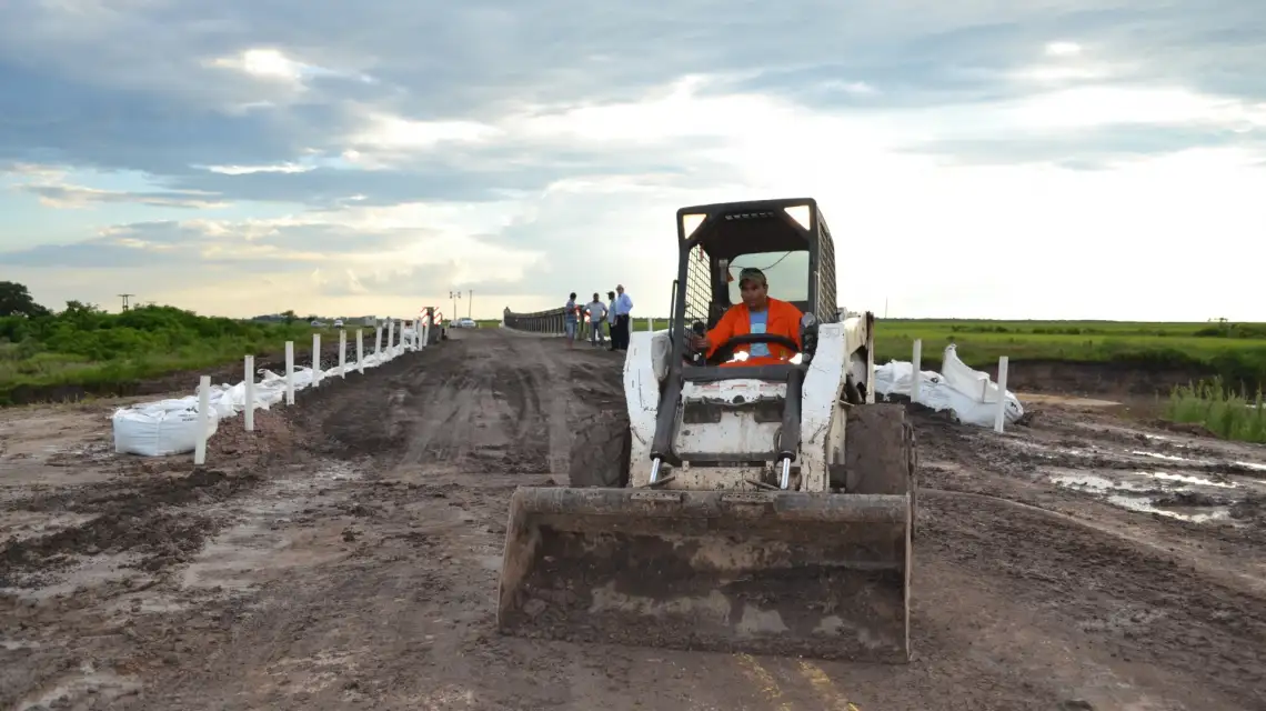 Se rehabilitó el tránsito en el puente Mabey de RP1