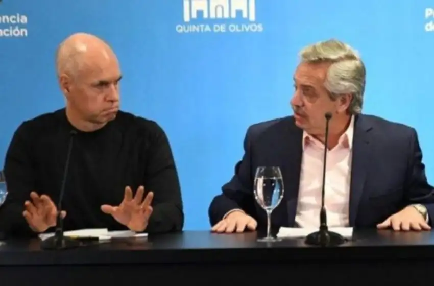 Se postergó la reunión entre Horacio Rodríguez Larreta y Alberto Fernández