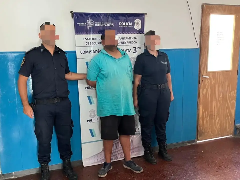 El hombre de 27 años atacó salvajemente a su ex pareja y fue detenido.